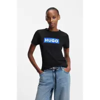 HUGO T-Shirt Classic 50510772 Schwarz Slim Fit 36
