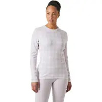 Helly Hansen Lifa Merino Midweight Graphic Crew, Damen, helllila