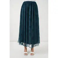 Bigdart Blumenkleid Hohe Taille Maxi-Rock