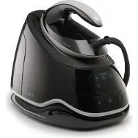 Viola Voilà F8.0 Dampfbügelstation, 400 g/min Dampf, 8 Bar, Anti-Kalk System, Keramikbügelsohle, 2350 W, 1.5-Liter-Tank, Schwarz