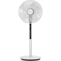 Viola Spring X32 DC Standventilator Energiesparend ECO - Sehr Leise (25db) - Fernbedieung - Brushless Silent Motor – Oszilation 320°- Ventilator Timer - Memo – 32 Stufen