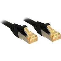Lindy 47308, 1,5 m, Cat7, S/FTP (S-STP), RJ-45, RJ-45, Schwarz