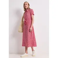 Street One Midikleid Ohne Taschen aus Viskose