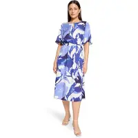 Betty Barclay Sommerkleid "Damen mit Rundhalsausschnitt" Ohne Tasche