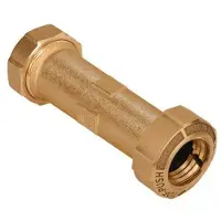 Effebi Reparaturmuffe 25mm Messing für PE-Rohre, DVGW zertifiziert