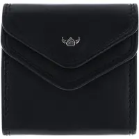 Golden Head Leder Geldbörse Polo Damen-Minischeintasche 1005 Schwarz