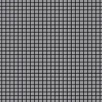 ALLOY Mosaik Fliese Massiv Metall Edelstahl Matt Grau 1,6mm Stark Glomesh-s-s-ma 1 Paket mit 10 Matten 1,07 m2 Grau