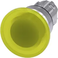 Siemens Frontelement für Not-Aus Ř22mm ge rnd 3SU1051-1BD30-0AA0