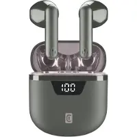 Cellularline SEEK PRO, True Wireless Stereo (TWS), Anrufe/Musik, 85 g, Kopfhörer, Grau