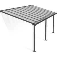 Canopia Aluminium Terrassenüberdachung Olympia Anthrazit 300x619x305 cm