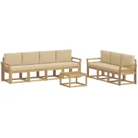vidaXL Outdoor-Sofagarnitur 7 pcs