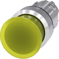 Siemens Frontelement für Not-Aus Ř22mm ge rnd 3SU1051-1AD30-0AA0