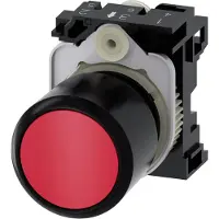 Siemens Drucktaster Front 1f rt Ř22mm rnd 3SU1200-0EB20-0AA0