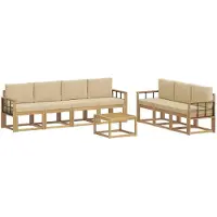 vidaXL Outdoor-Sofagarnitur 7 pcs
