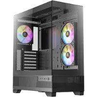 Antec CX700 ARGB, Midi Tower, PC, Schwarz, ATX, ITX, micro ATX, Glas, Stahl, 16 cm