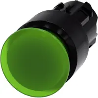Siemens Frontelement für Not-Aus Ř22mm gn rnd 3SU1001-1AA40-0AA0