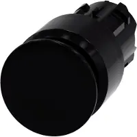 Siemens 3SU1000-1AA10-0AA0 Pilzdrucktaster, 22mm, rund, Kunststoff, schwarz, 30mm 3SU10001AA100AA0