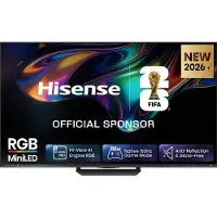 Hisense 75 '' UR8DS | RGB MiniLED Smart TV 4K 180 Hz, 190,5 cm (75"), 3840 x 2160 Pixel, DLED, Smart-TV, WLAN, Schwarz