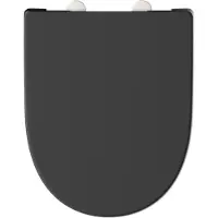 INSTMAIER Alma Duroplast WC-Sitz BLACK