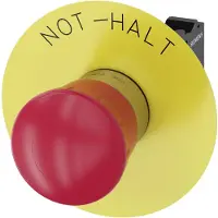 Siemens NOT-HALT-PILZDRUCKTASTER, 40MM, ROT, IP67, IP69K, 2,23 cm, 100 mm, 120 mm, 40 mm, 136 g