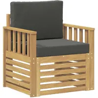 vidaXL 2 Stück Outdoor-Sofagarnitur Polyester Weiß und Anthrazit