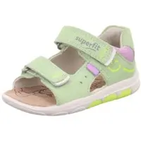 Superfit Sandale NINO in Hellgrün/Lila | Gr.: 21