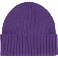 Colorful Standard Mütze Unisex Merino Wool Beanie Ultra Violet
