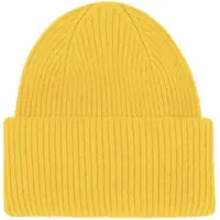 Colorful Standard Mütze Unisex Merino Wool Hat Lemon Yellow