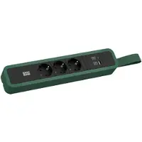 Bachmann 350.217 PRIMO 2 3xCEE7/3 1xUSB A/C 22W mit Schlaufe 2m CEE7/7 RAL602 350217