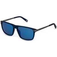 FILA SFIB11 Blu trasparente lucido 58/17/145 Herren Sonnenbrillen