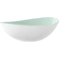 Super Merchant Waschbecken Hartglas 54,5x35x15,5 cm Weiß