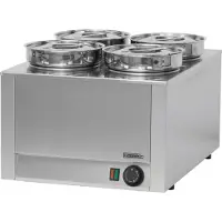 Casselin Saucen Bain-Marie 4-fach CBMS4