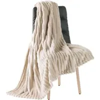 Holiday Heimtex Kuscheldecke Aloha 150x200 cm | taupe - beige