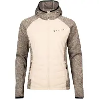 Halti Streams Hybrid Layer Damen Outdoor Jacke mit Kapuze beige 42