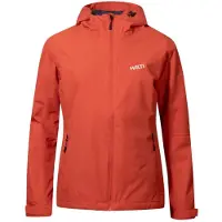 Halti Forter DX Damen Shell Regen Jacke mit Kapuze rot 44