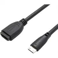 Value HDMI Adapterkabel HDMI - HDMI Mini, BU/ST