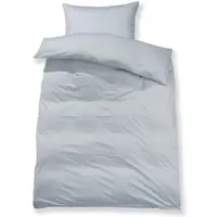 Doris Meyer Uni Interlock Jersey Bettwäsche 135x200 cm + 80x80 cm | bleu - blau