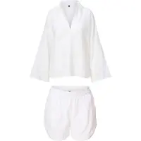 Lingadore Night Shortama 8409 | Grösse: 3XL | Farbe: Weiß