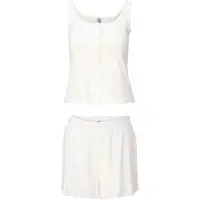 Lingadore Night Shortama 8404 | Grösse: 3XL | Farbe: Cremeweiß
