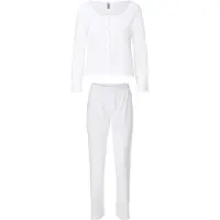 Lingadore Night Pyjama 8403 | Grösse: L | Farbe: Cremeweiß