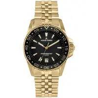 Jacques Lemans Armbanduhr Date Liverpool Diver Gold