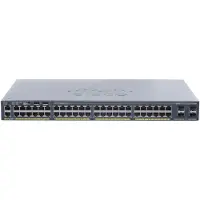 Cisco Catalyst WS-C2960X-48TS-L, Managed, L2, Gigabit Ethernet (10/100/1000), Vollduplex, Rack-Einbau, 1U