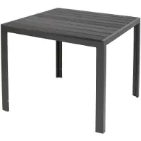 Linder Exclusiv GmbH LEX Milano Gartentisch 90 x 90 x 74 cm, quadratisch