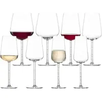 Zwiesel Glas Glas JOURNEY Wein- und Champagnergläserset 8-tlg.