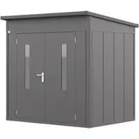 PRIMEYARD 180 x 122 cm Gerätehaus, anthrazit - (GFPV00908)