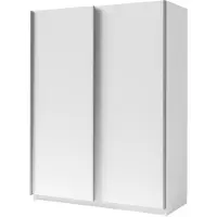 Masseno Schiebetürenschrank ELRON 180,6/198,5/62cm 2-türig Weiß