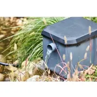 HEISSNER Teichfilter, Durchlauffilter, LxBxH: 40x30x39 cm, 8 m3/h - grau