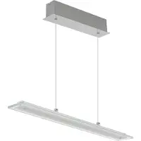 Globo Lighting Hängeleuchte NOVAK LBH 64x9x150 cm grau Hängelampe