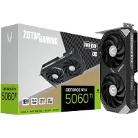 Zotac GAMING GeForce RTX 5060 Ti Twin Edge OC, GeForce RTX 5060 Ti, 16 GB, GDDR7, 128 Bit, 7680 x 4320 Pixel, PCI Express x8 5.0