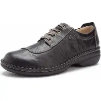 Finn Comfort Lexington 2056 Damen Halbschuh Leder Freizeit, Farbe:schwarz, Größe:42